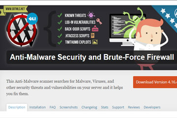 Anti-Malware Security and Brute-Force Firewall
